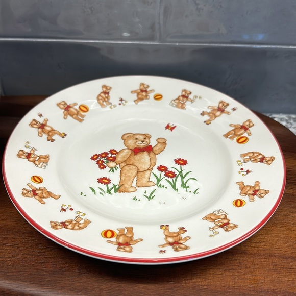 Mason’s Teddy Bear Ironstone Children’s Dish Set - Picture 2 of 7